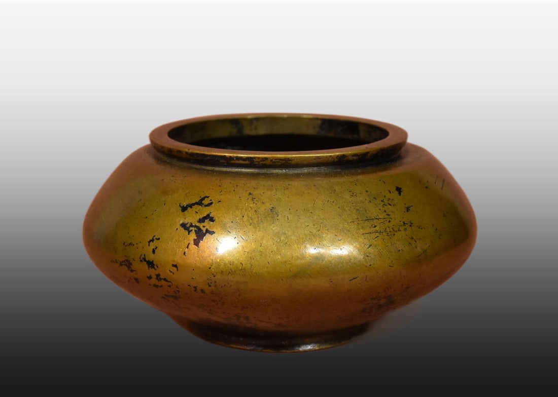A Exquisite Gilt Bronze Vat - 4
