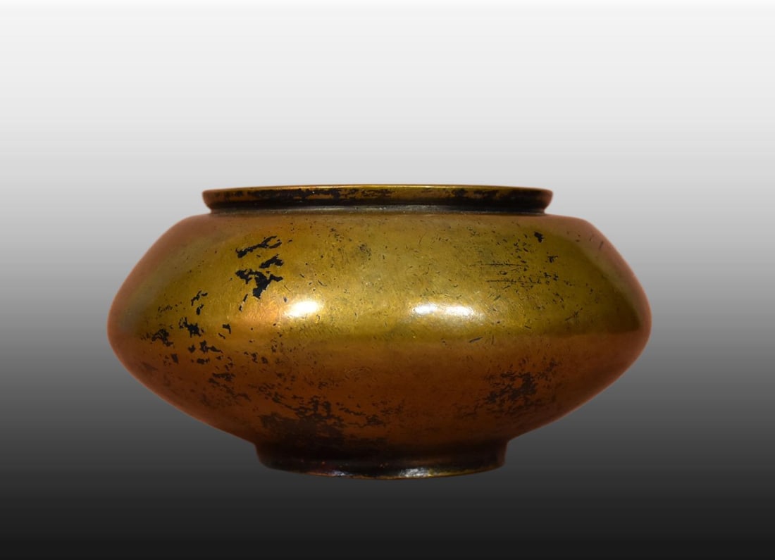 A Exquisite Gilt Bronze Vat - 5