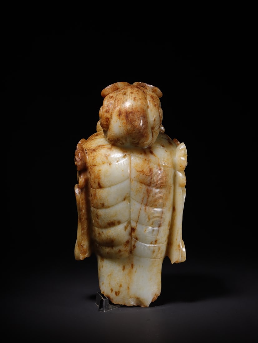 A Exquisite Hotan Jade Buddha Head - 5