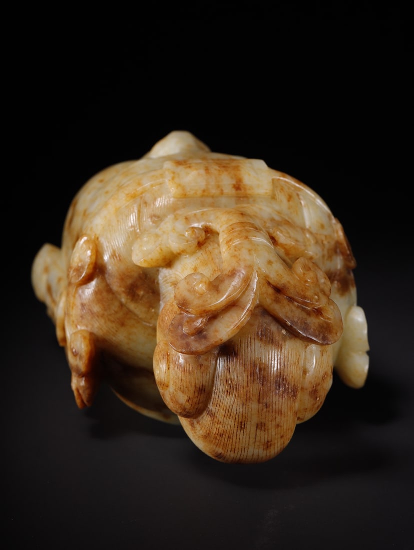 A Exquisite Hotan Jade Buddha Head - 9