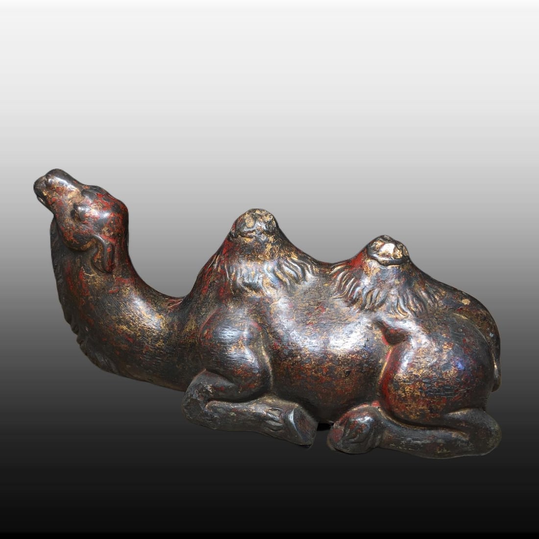 A Exquisite Copper Camel Ornament - 2