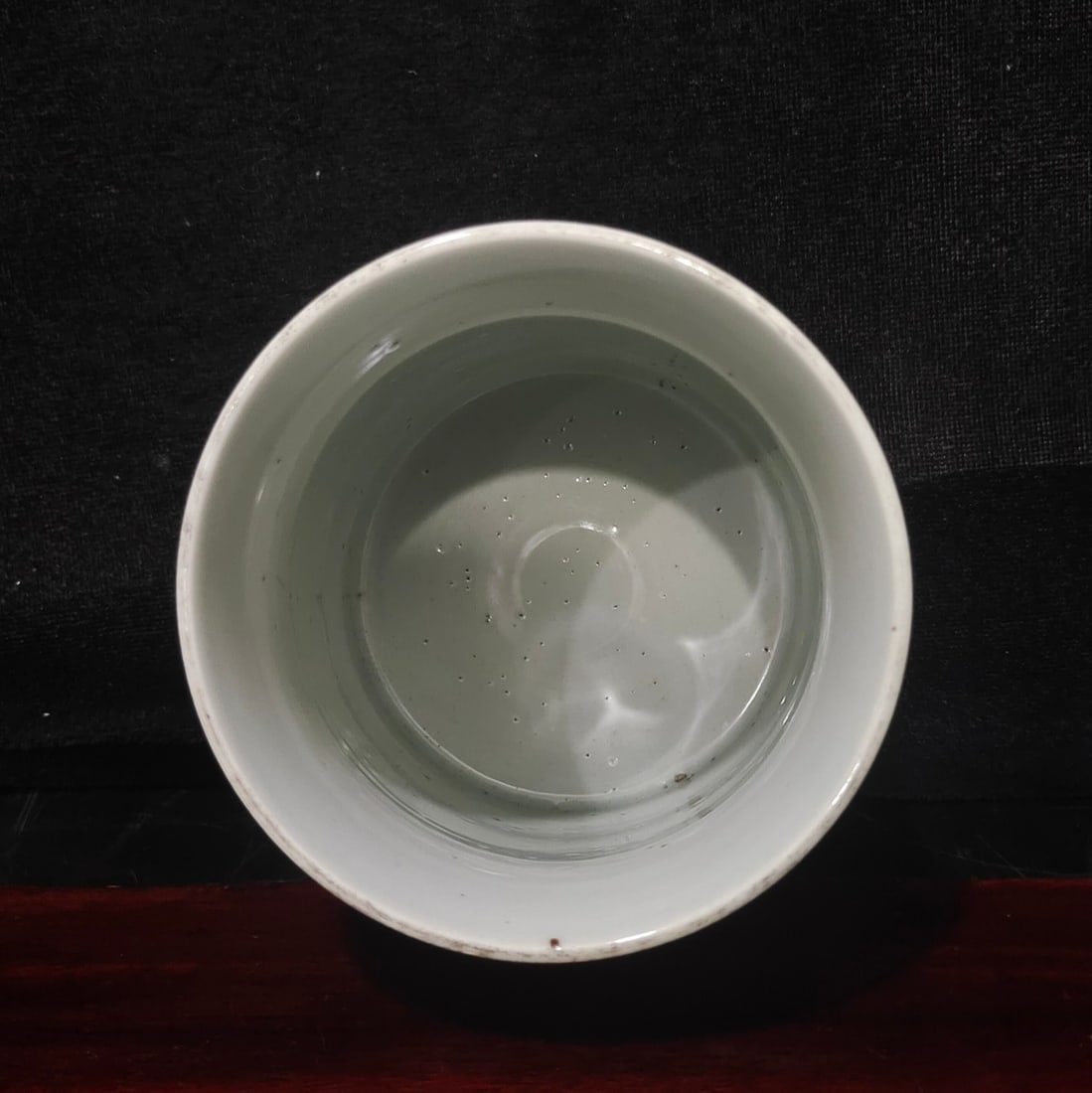 A Exquisite Lang Red Glazed Brush Pot - 4