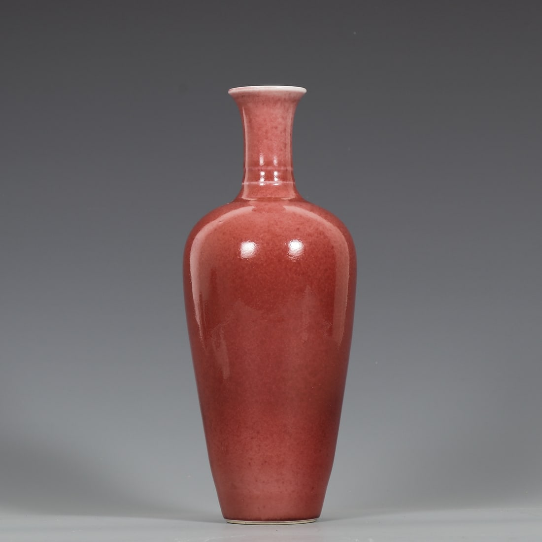 A Exquisite PeachBloom-Glazed Vase - 5
