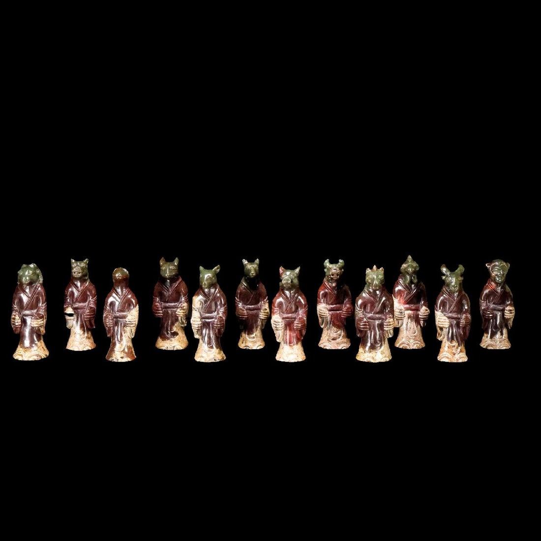 A Exquisite Hotan Jade Twelve Chinese Zodiac Signs Ornaments (1 of 9)