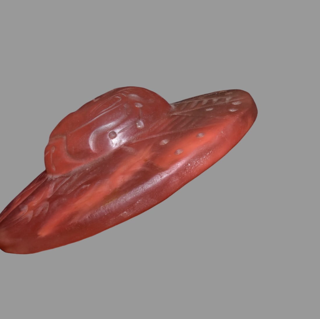 A Exquisite Crystal Flying Saucer - 7