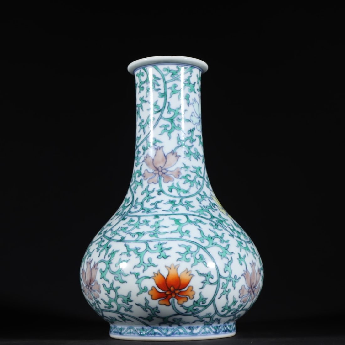 A Exquisite Doucai Lotus Pattern Vase (1 of 9)