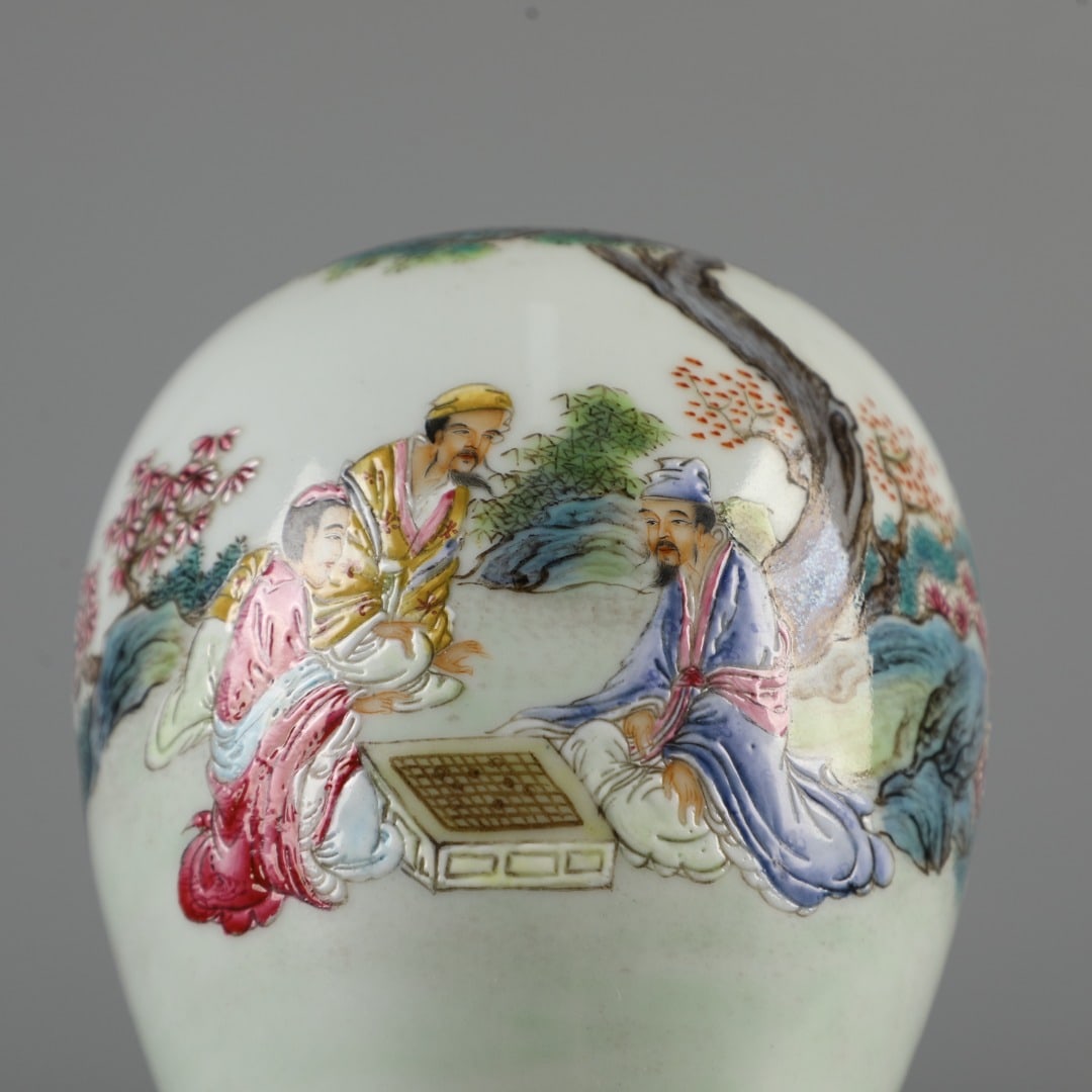 A Exquisite Famille-Rose Figures Pattern Jar - 6
