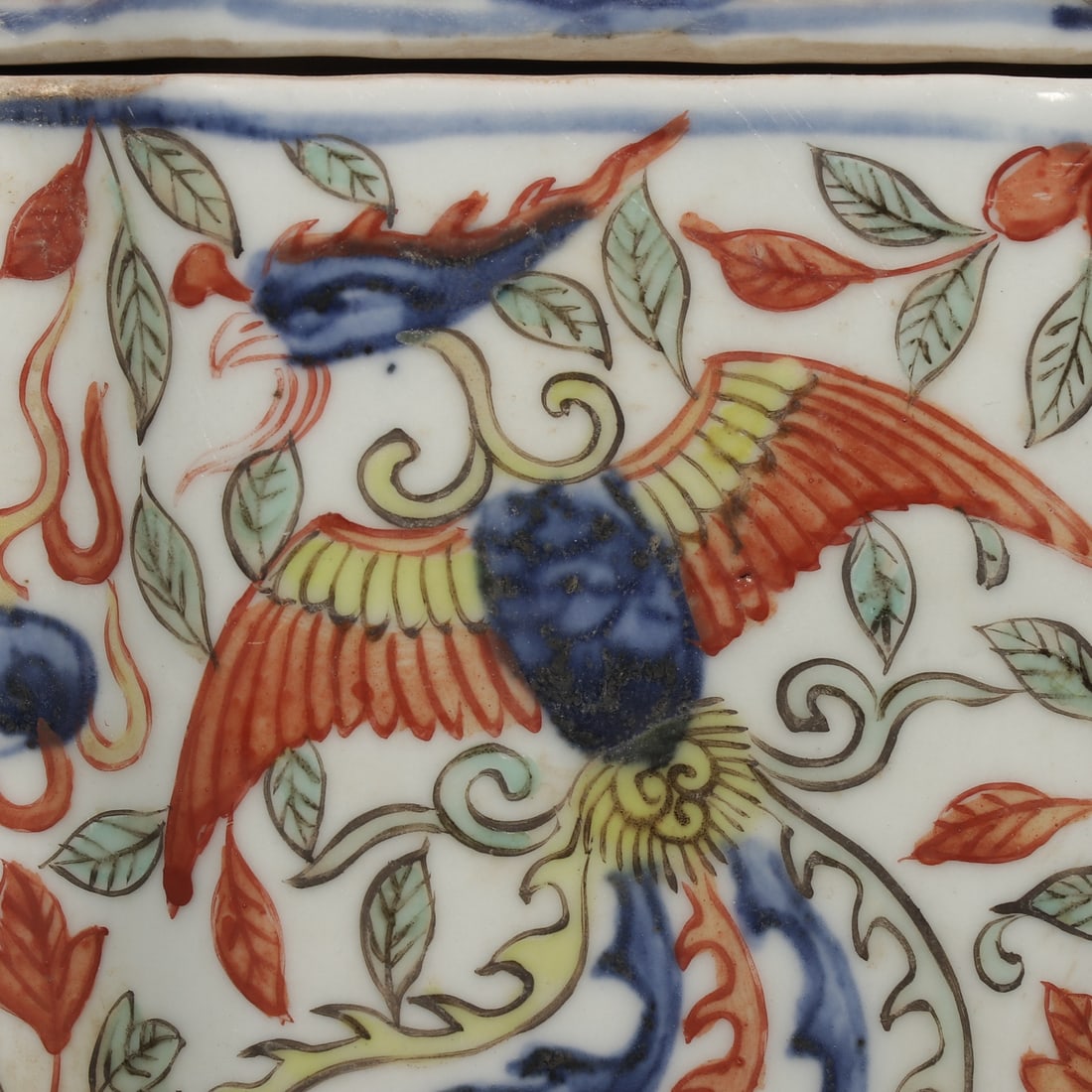 A Exquisite Wucai Dragon and Phoenix Pattern Jar - 5