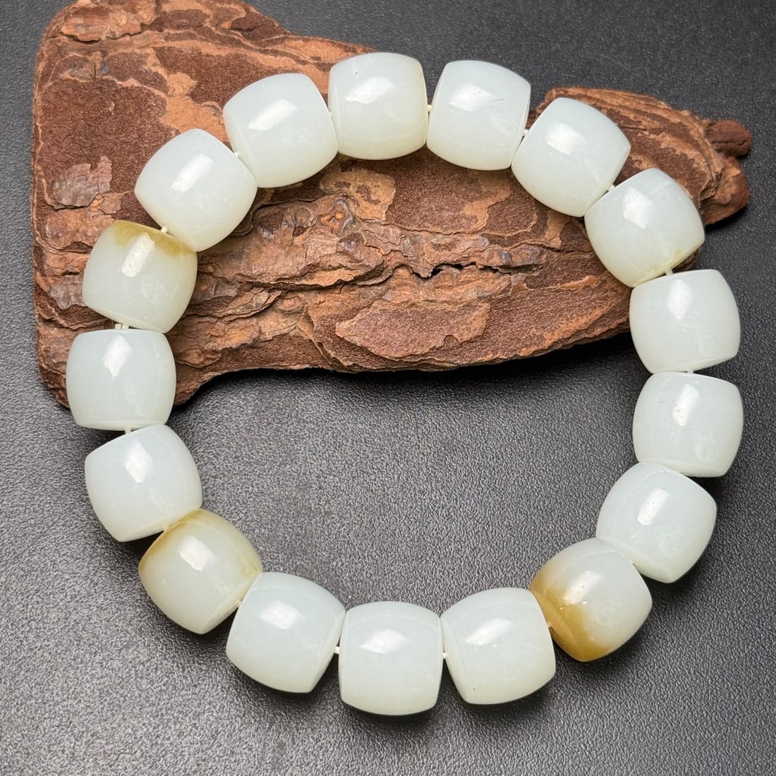 A Exquisite Hotan Jade Bracelets - 2