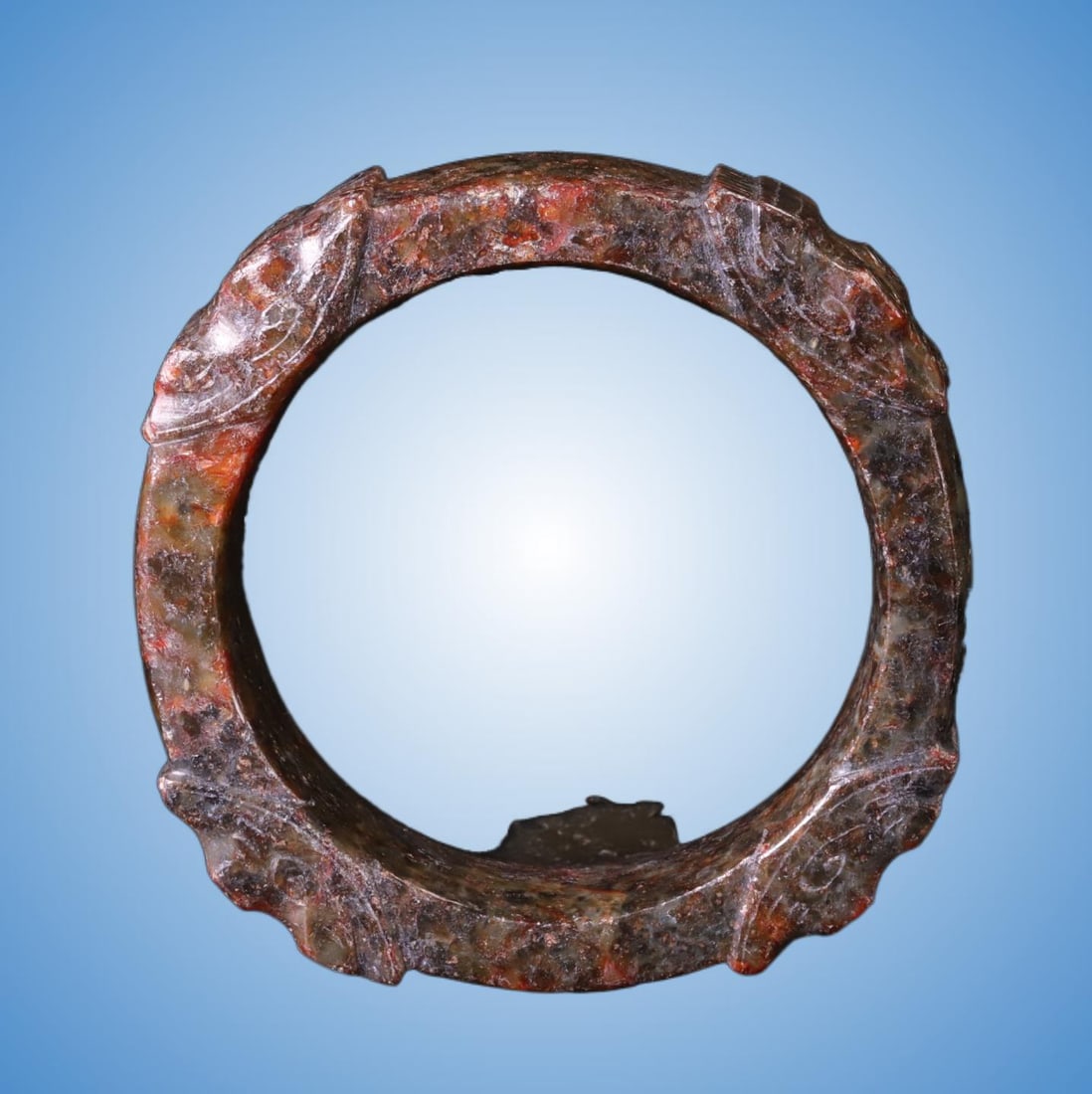 A Exquisite Gaogu Jade Bracelets - 2