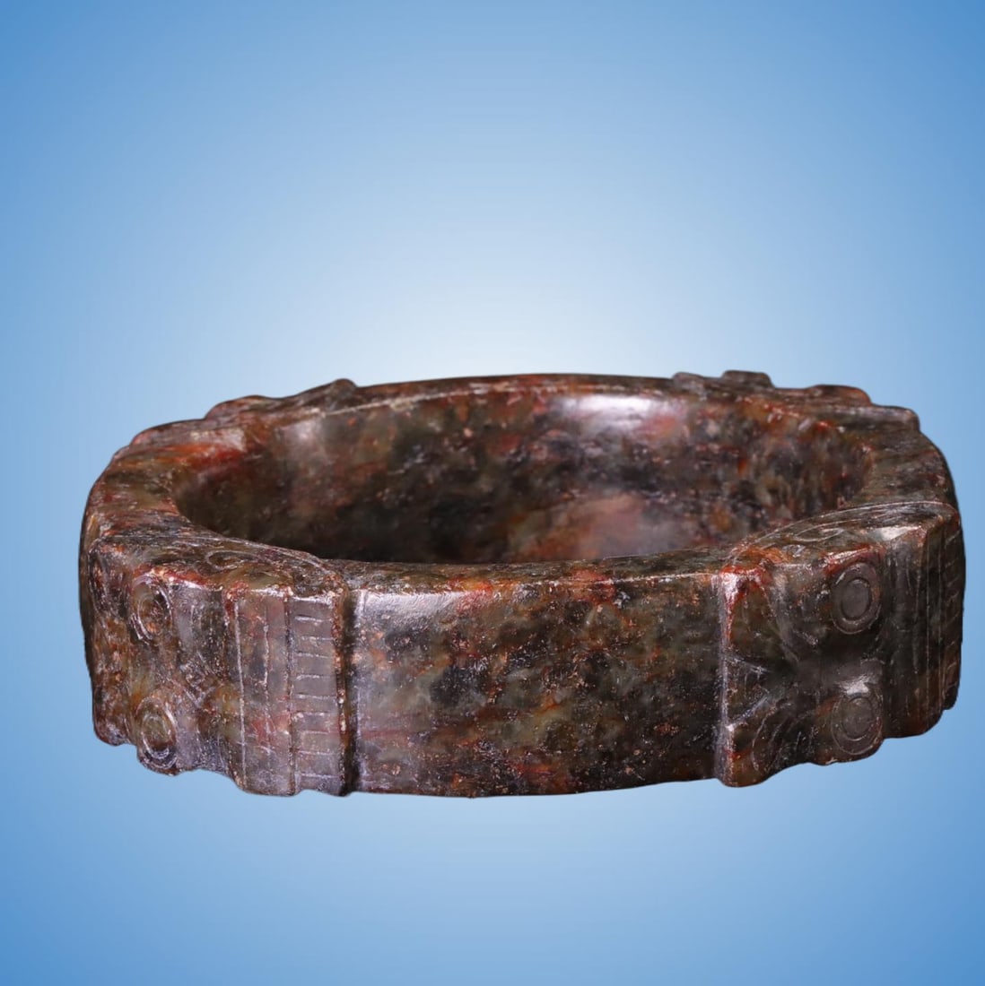 A Exquisite Gaogu Jade Bracelets - 4