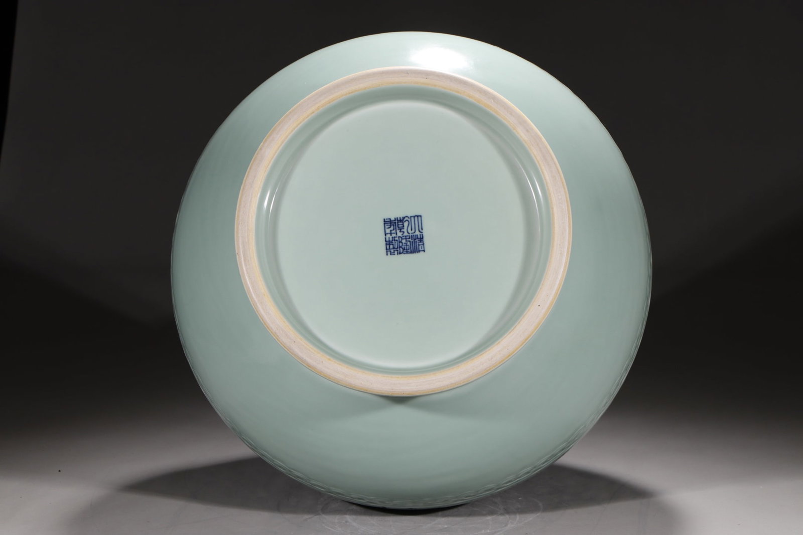 A Huge Celadon Glazed Beast-Face Pattern Vase - 8