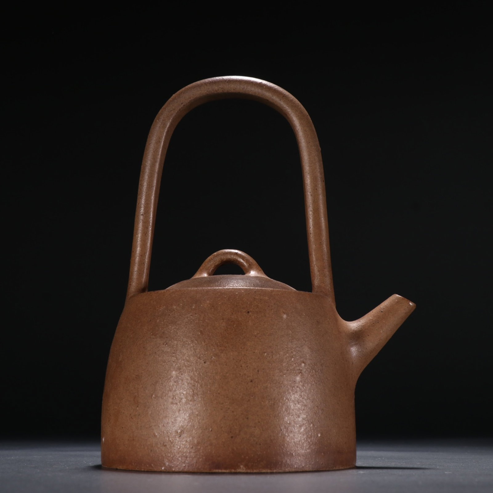 A Rare Purple Sands Loop-Handled Pot - 5