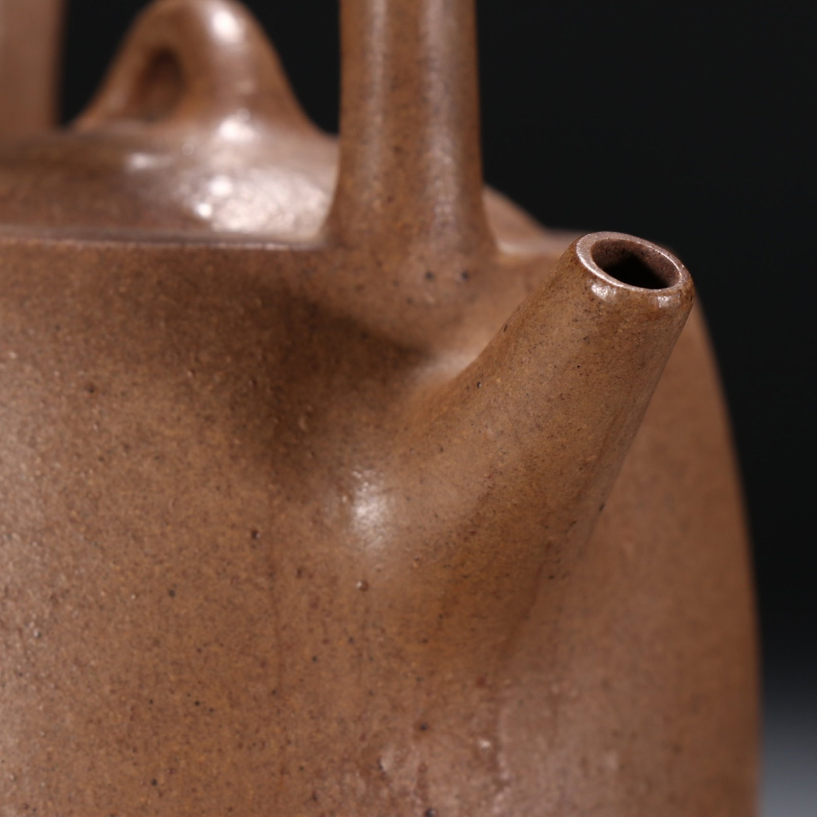 A Rare Purple Sands Loop-Handled Pot - 6