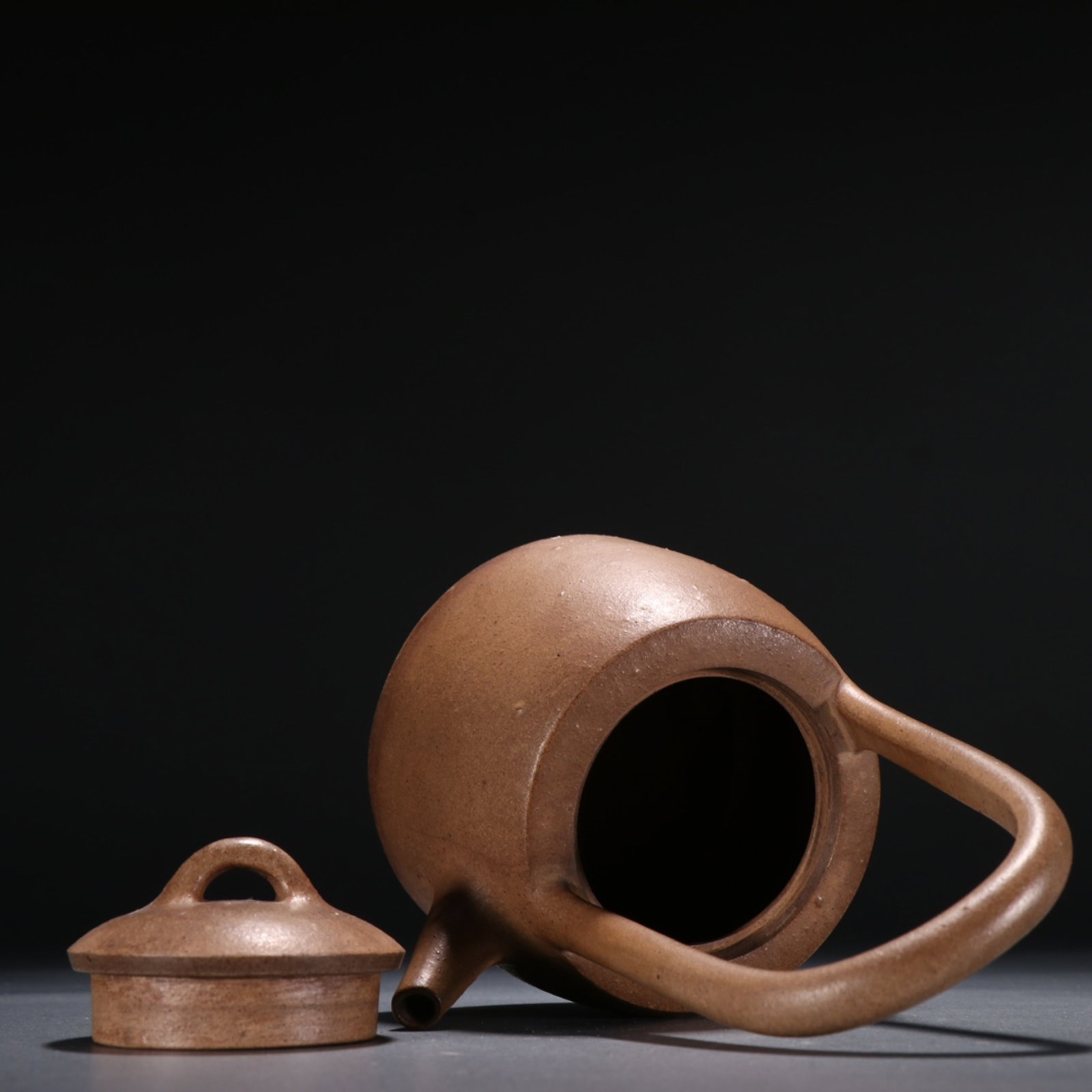 A Rare Purple Sands Loop-Handled Pot - 8