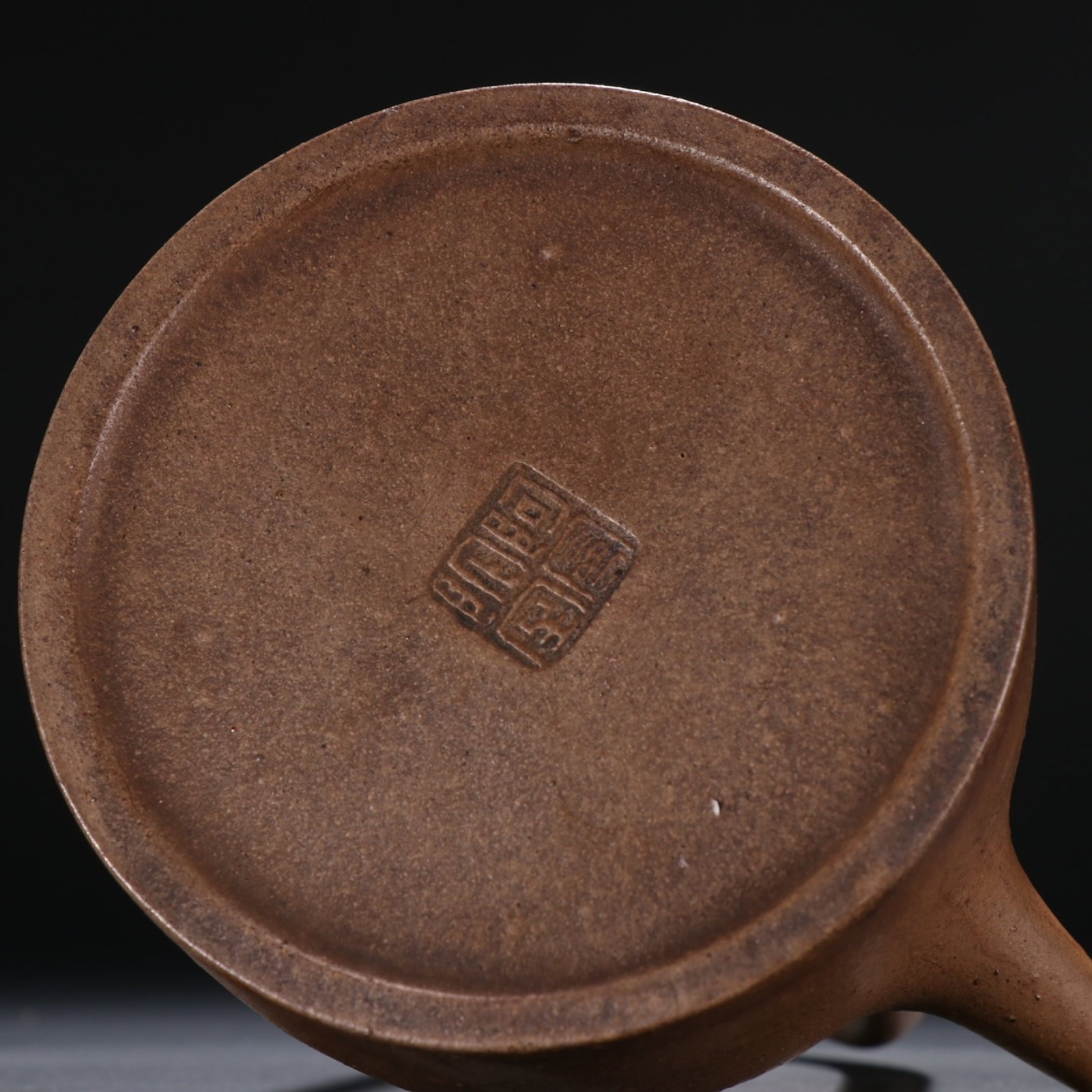 A Rare Purple Sands Loop-Handled Pot - 9