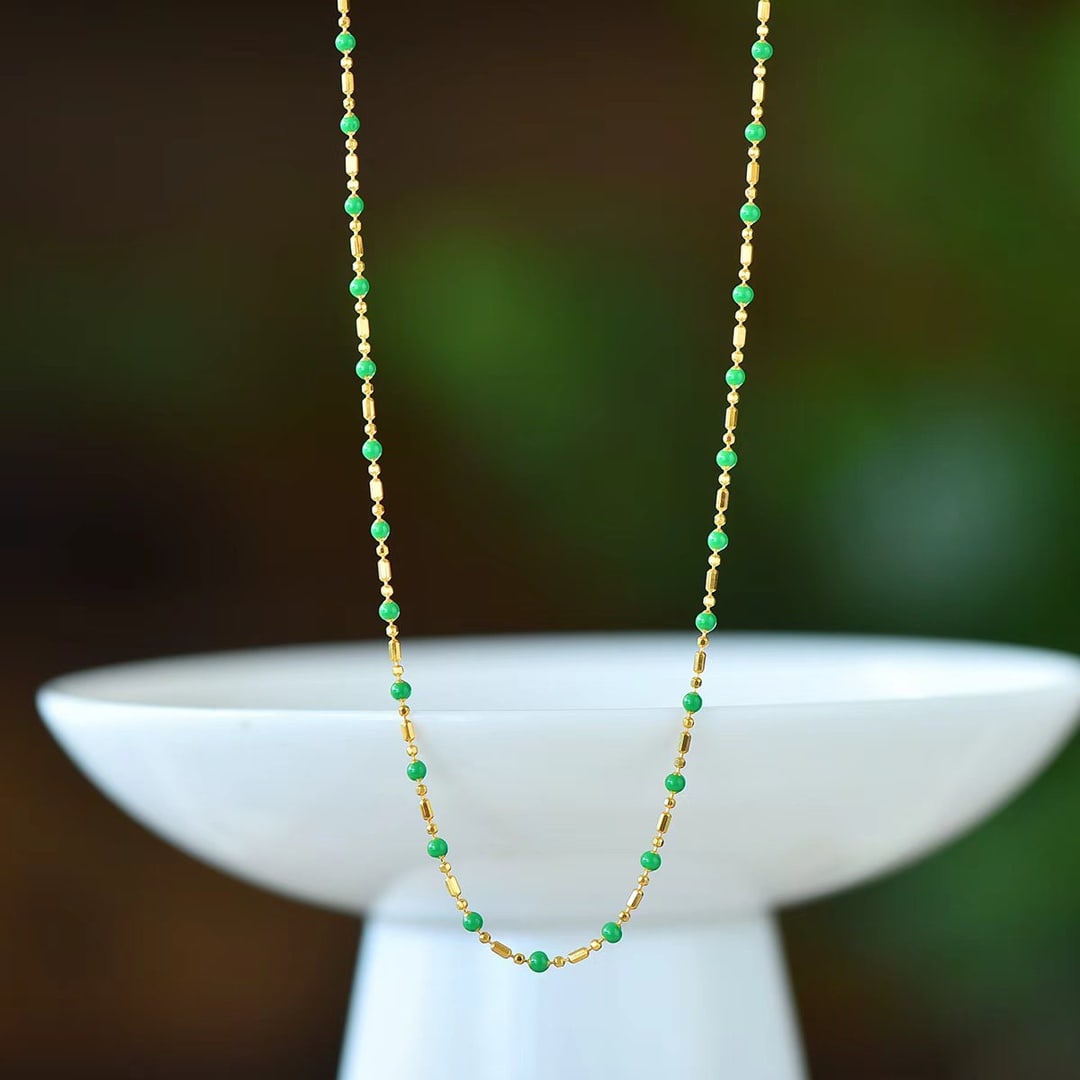 An Exquisite Sterling Silver-Gold Plated Inlaid Multi-Gem Bracelets (1 of 6)