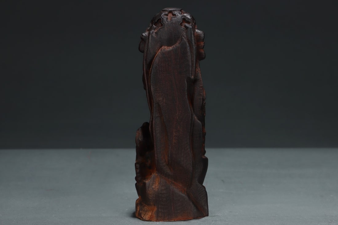 An Exquisite Eaglewood Auspicious Beast - 6