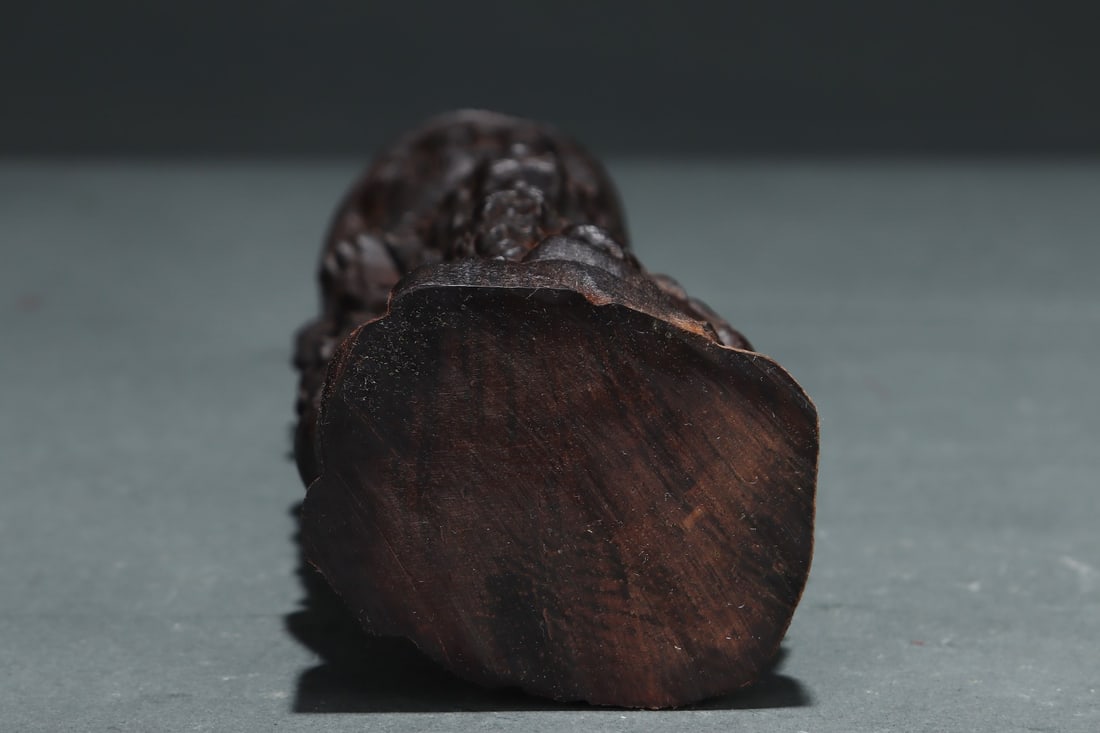 An Exquisite Eaglewood Auspicious Beast - 9