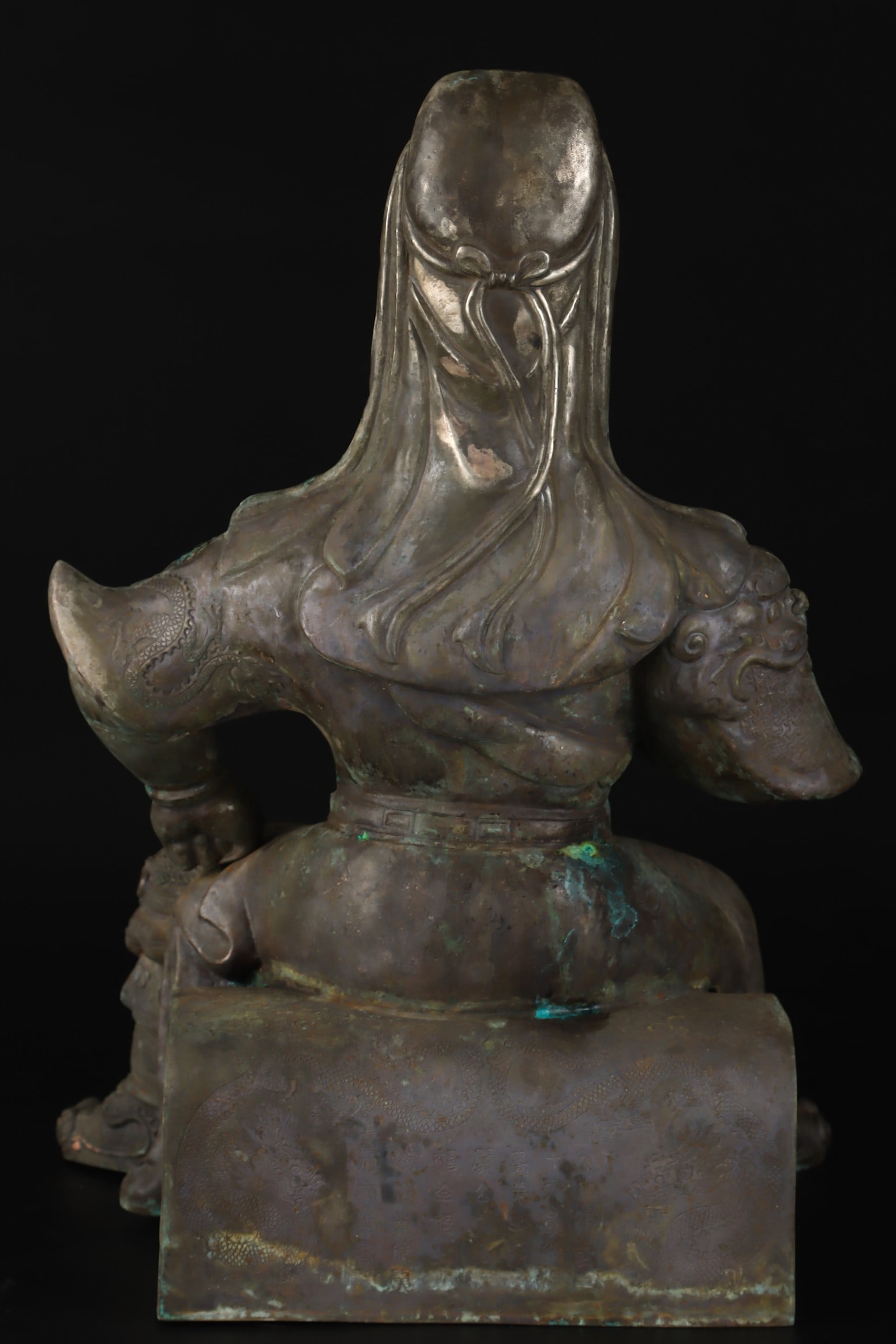 An Exquisite Silver Guan yu - 3