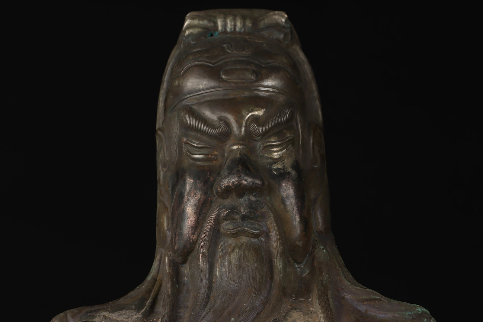 An Exquisite Silver Guan yu - 6