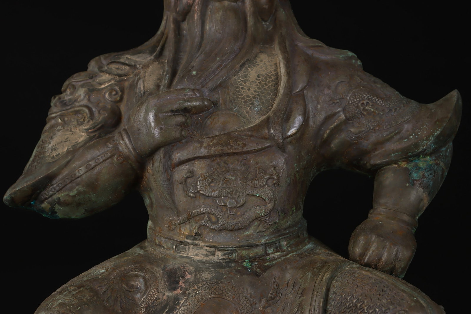 An Exquisite Silver Guan yu - 7