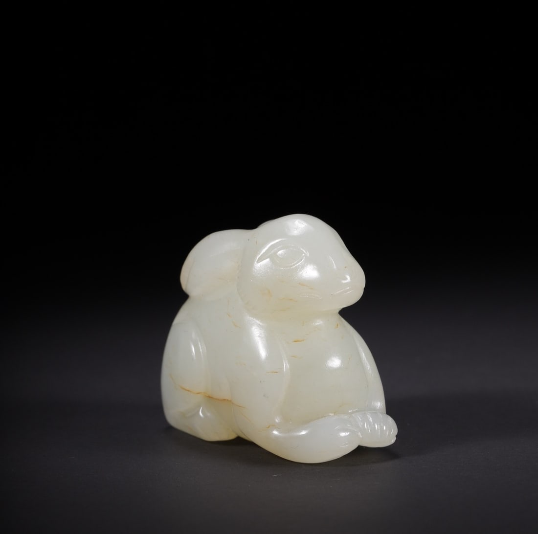 An Exquisite White Jade Rabbit - 5