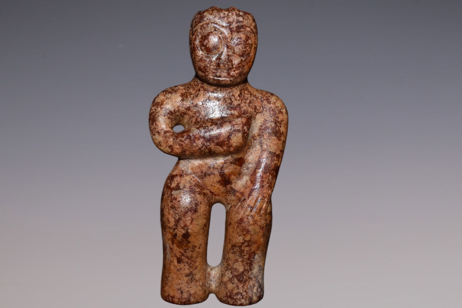 An Exquisite Hemo Jade Figure (1 of 6)