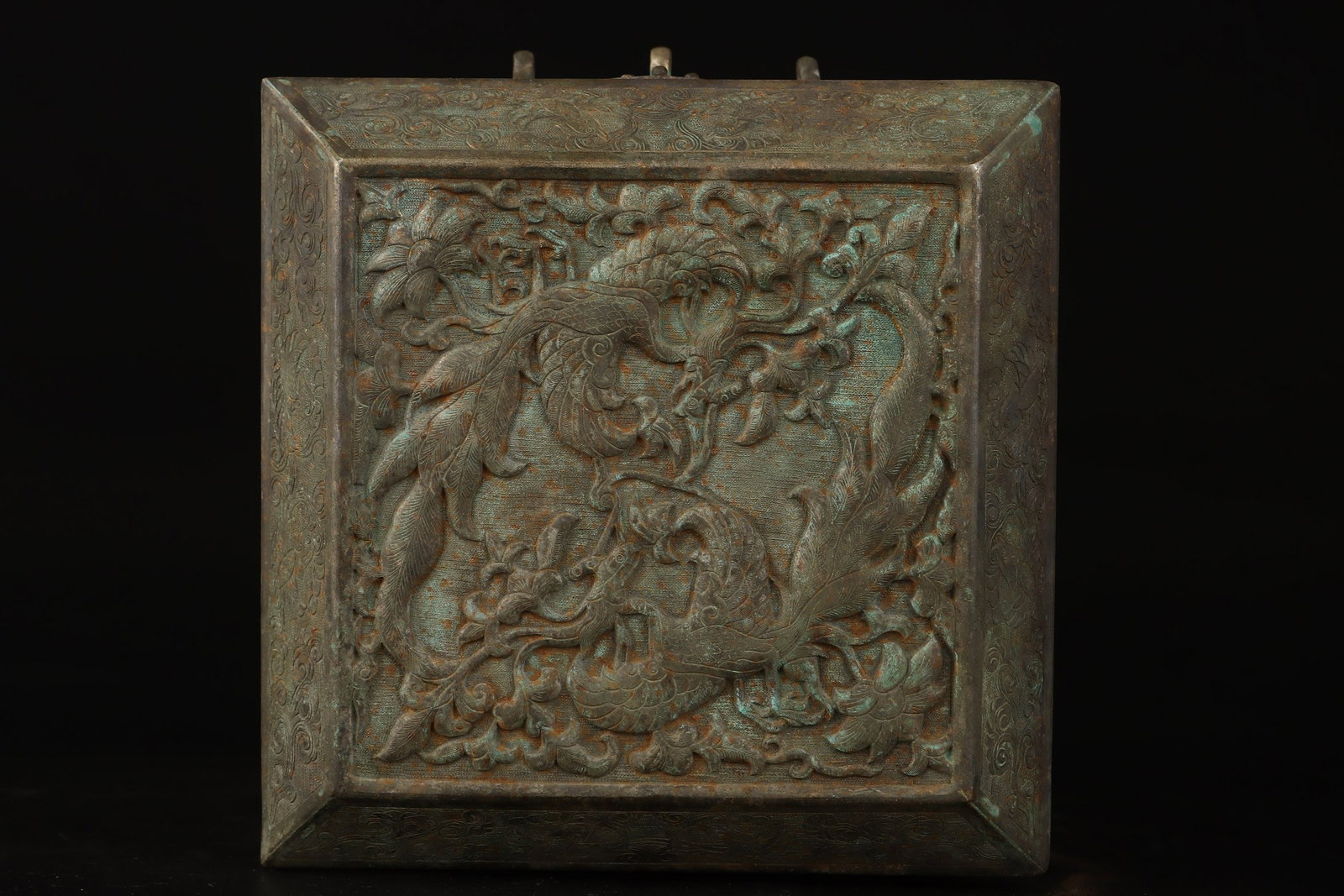 An Exquisite Silver Buddha Statue Pattern Box - 5