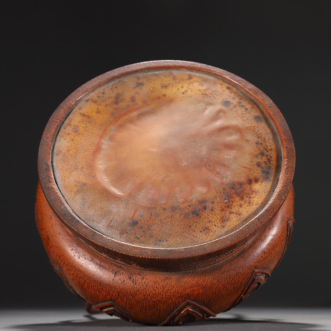 An Exquisite Bamboo Dragon Pattern Ewer - 9