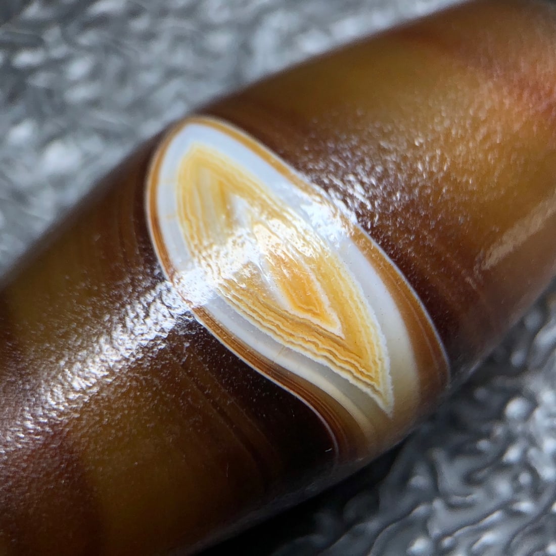 A Exquisite Agate Dzi bead Necklace - 5
