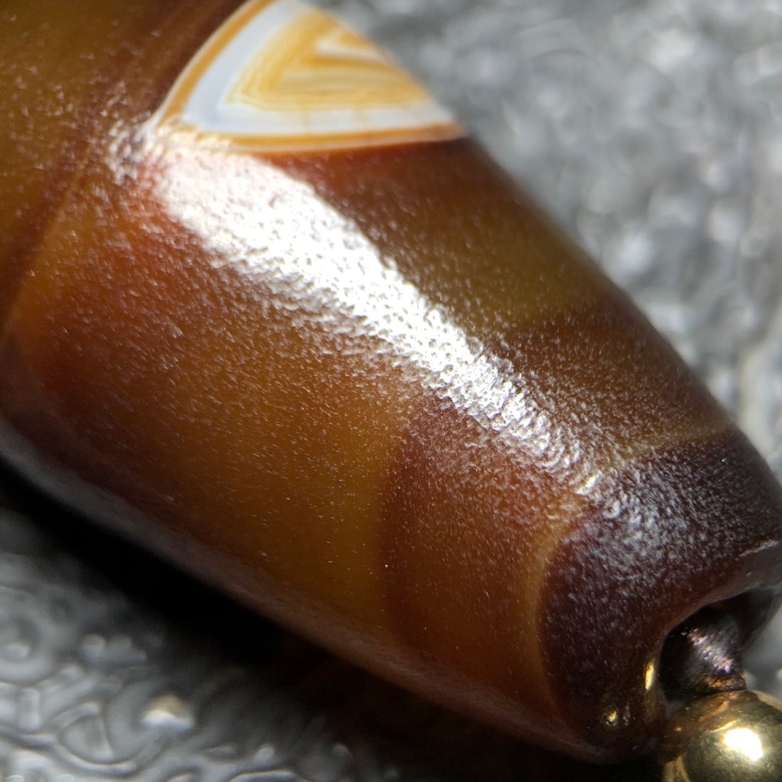 A Exquisite Agate Dzi bead Necklace - 6