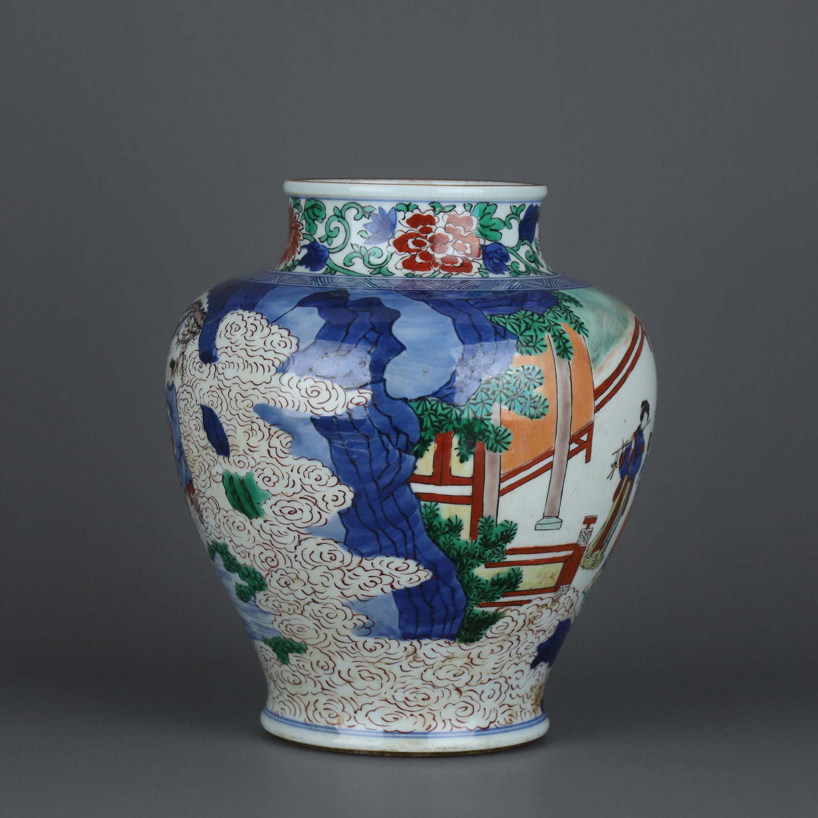 A Exquisite Doucai Figures Pattern Jar - 3