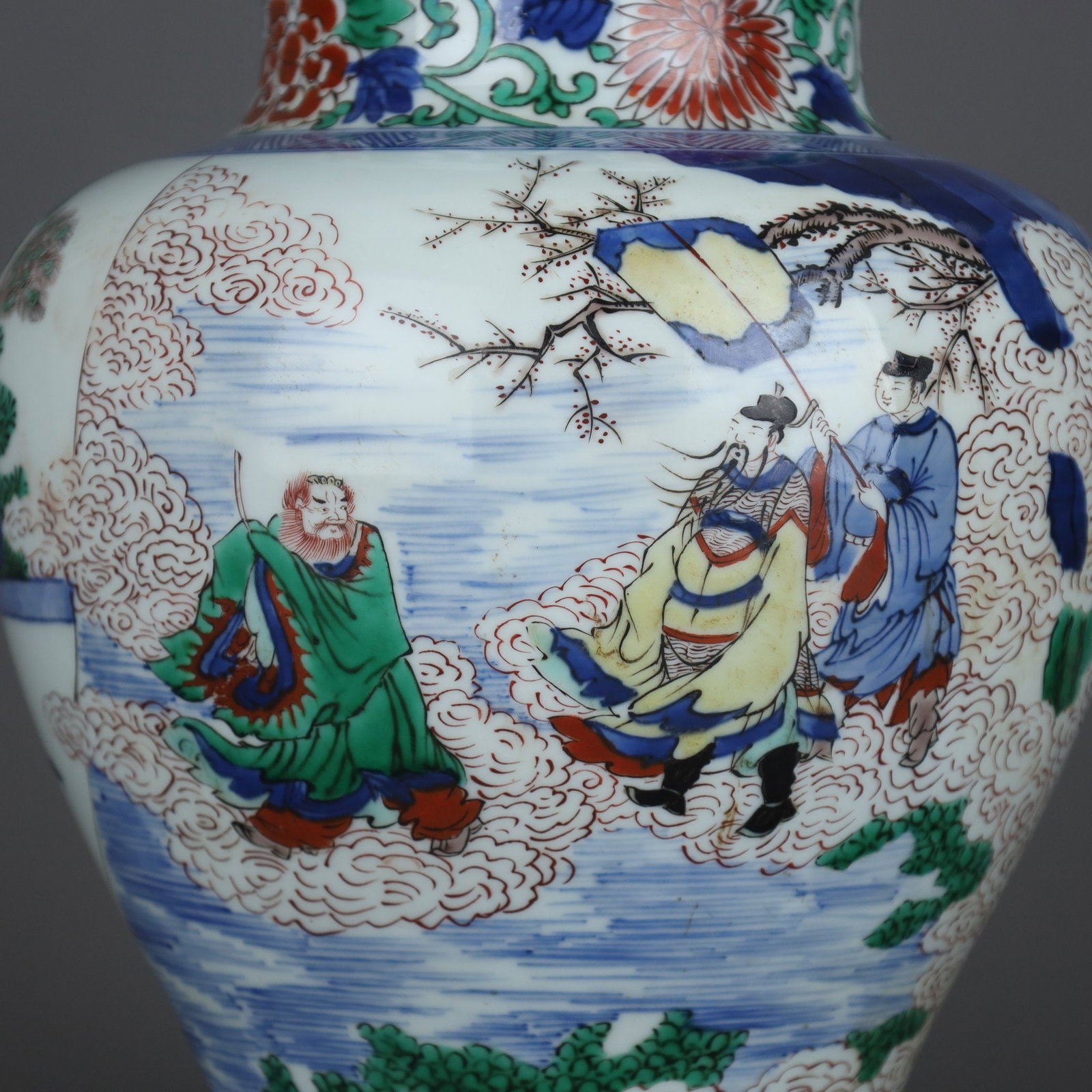 A Exquisite Doucai Figures Pattern Jar - 5