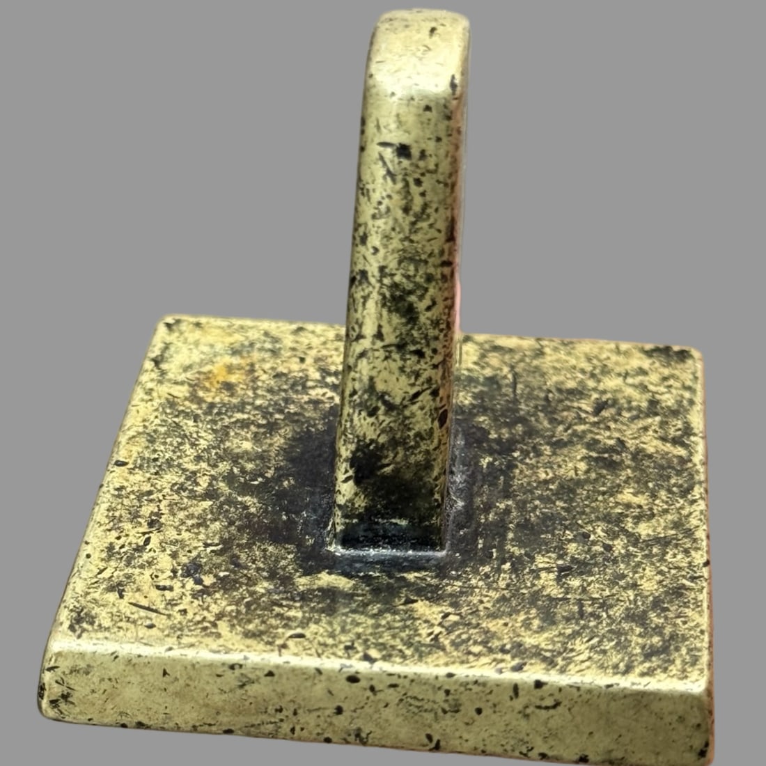 A Exquisite Copper Square Seal - 8