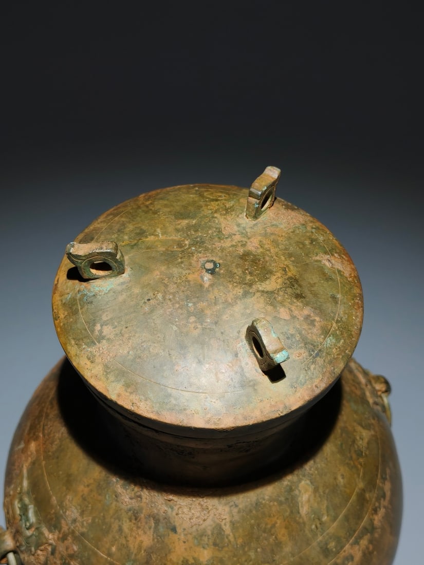 A Exquisite Bronze Pot - 7