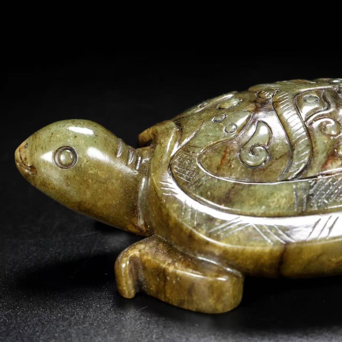 A Exquisite Hotan Jade Turtle - 3
