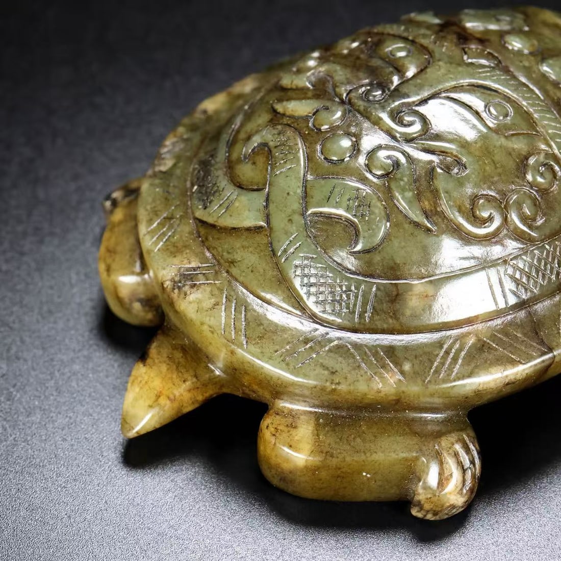 A Exquisite Hotan Jade Turtle - 5