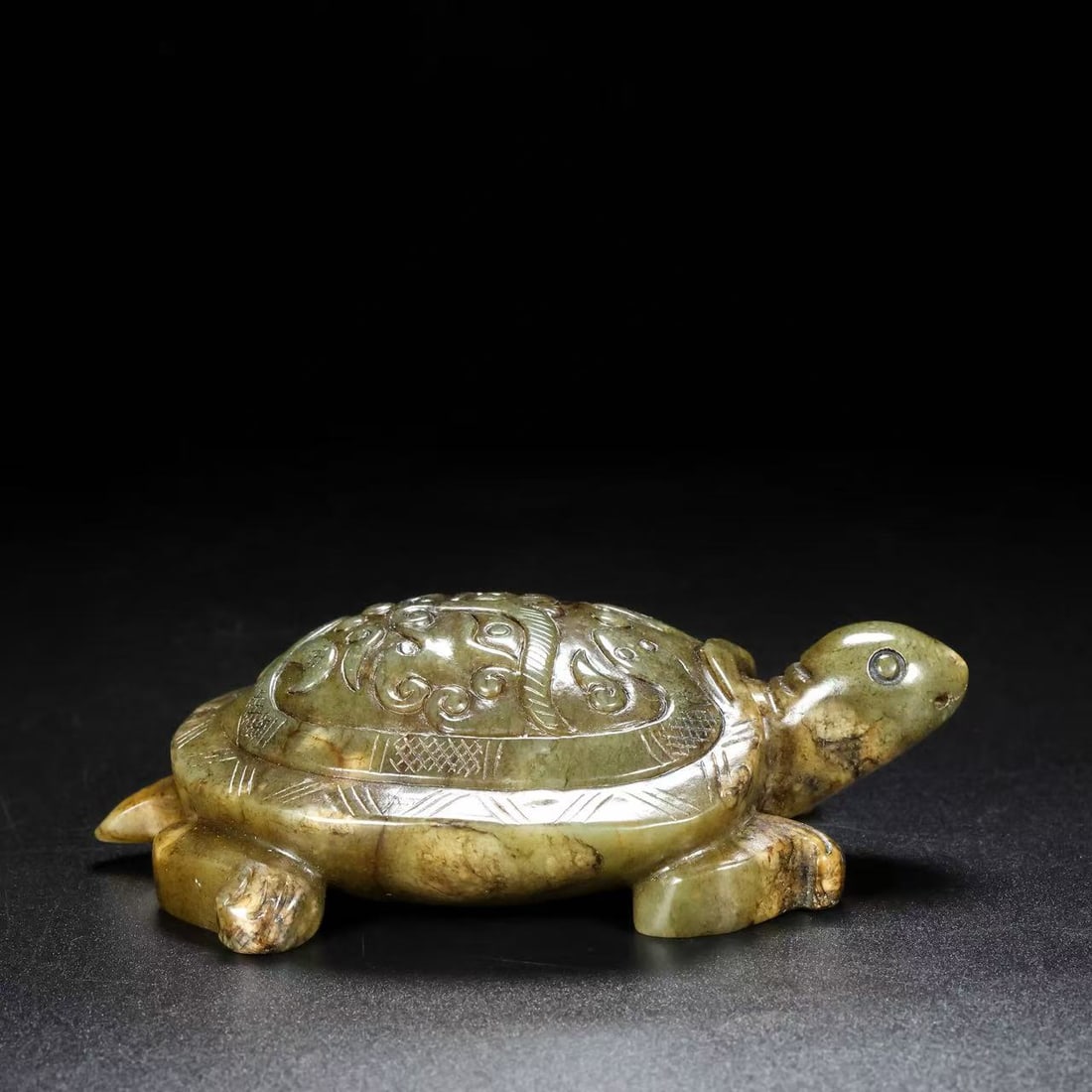 A Exquisite Hotan Jade Turtle - 7