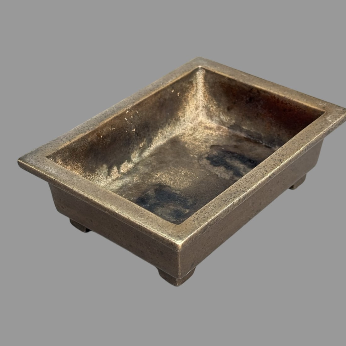 A Exquisite Copper Brush Washer - 7