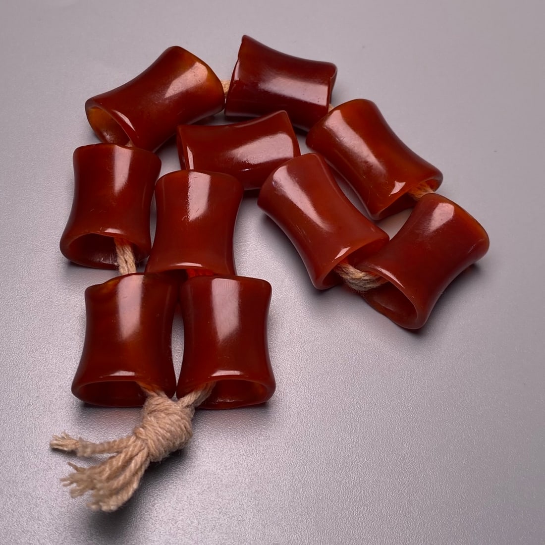 A Exquisite Agate Bamboo Bracelets - 2