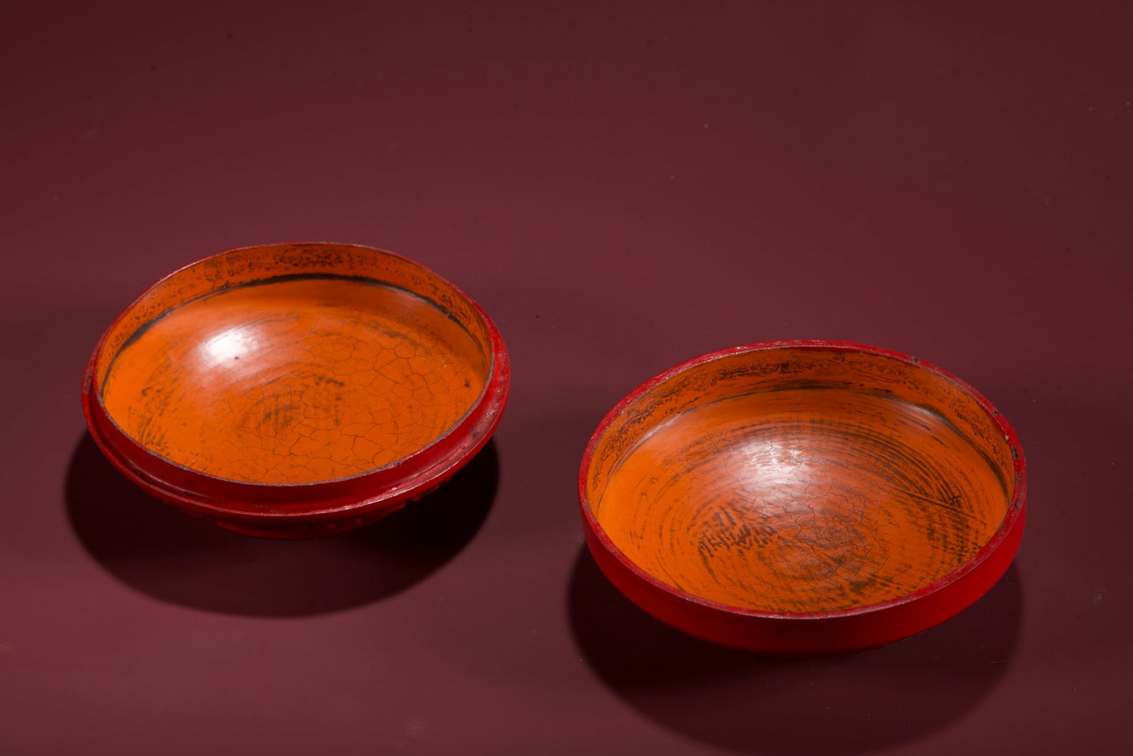 A Exquisite Carved Red Lacquer Dragon Pattern Box - 6