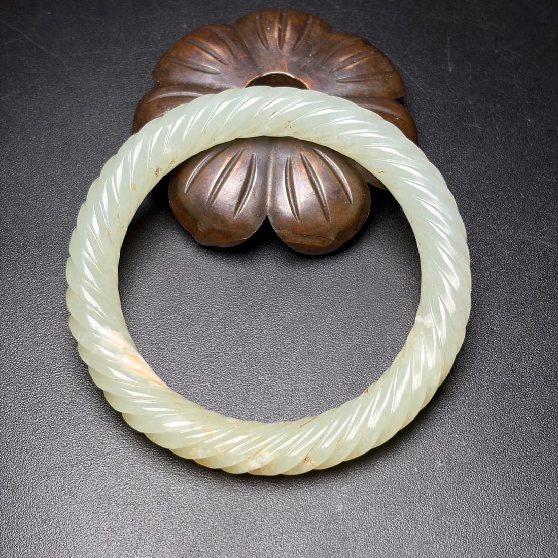 A Exquisite Hotan Jade Bracelets - 2