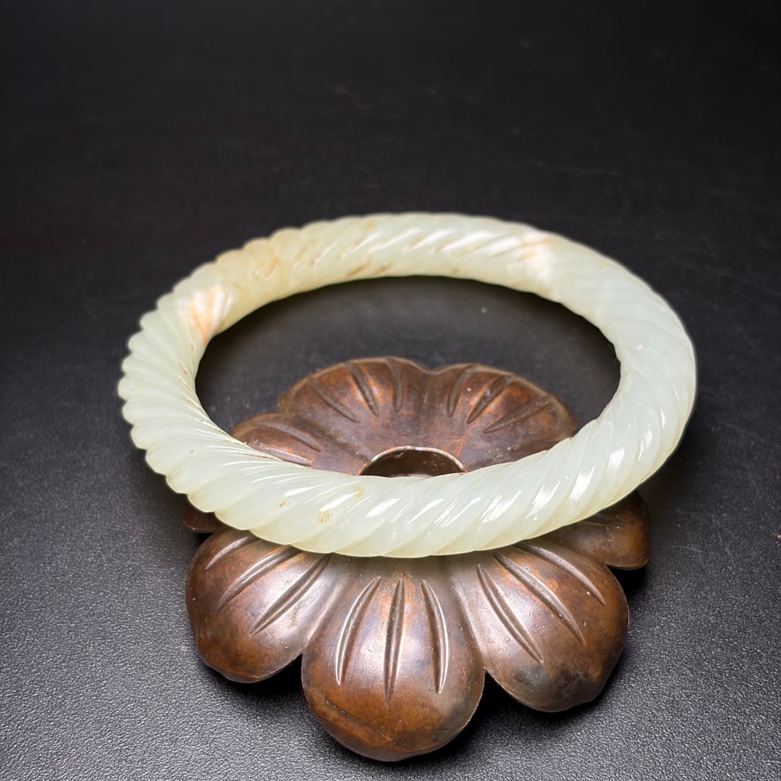 A Exquisite Hotan Jade Bracelets - 5