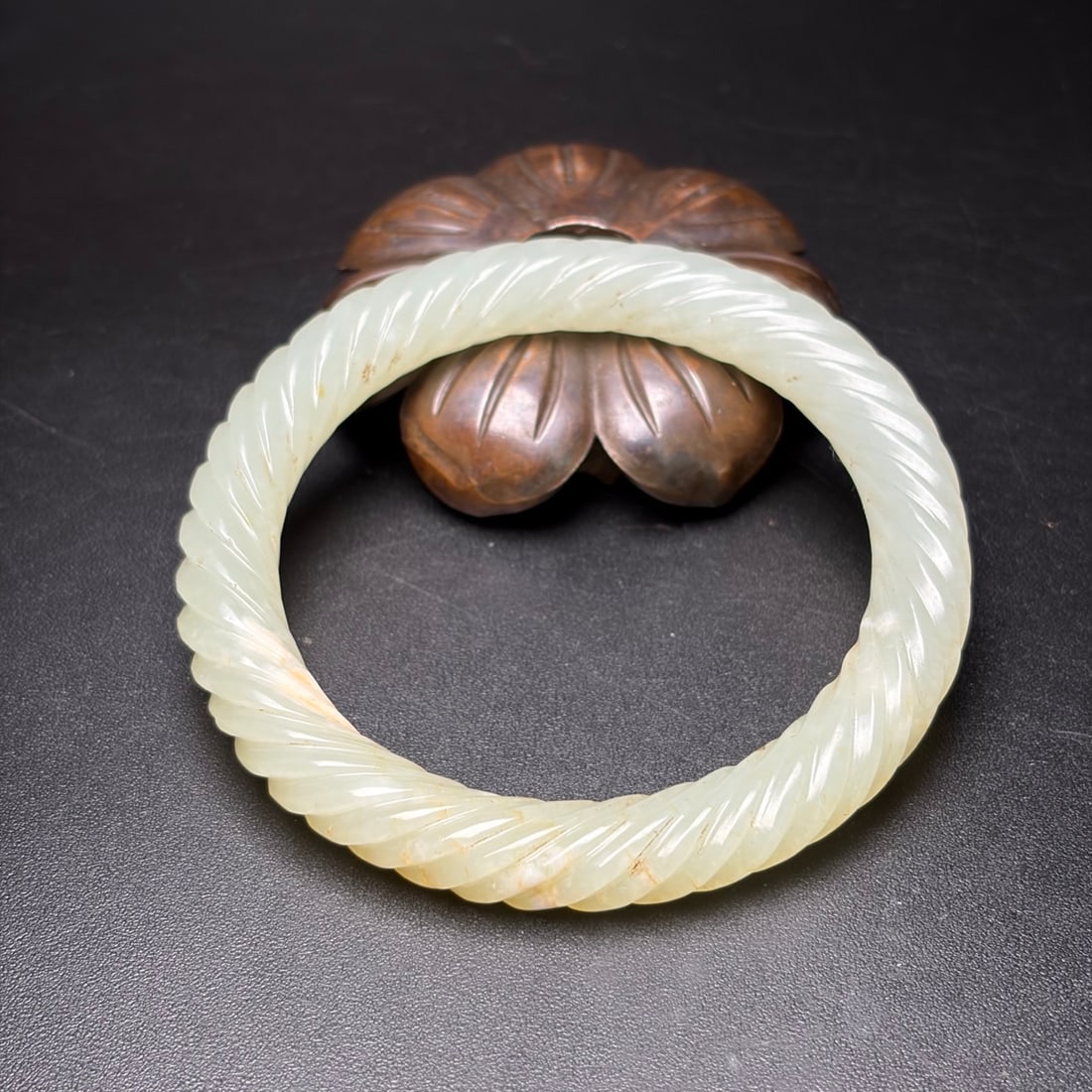 A Exquisite Hotan Jade Bracelets - 6