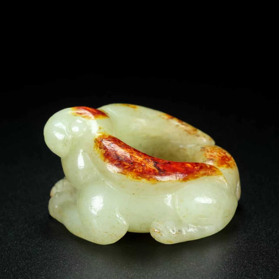 A Exquisite Hotan Jade Thumb Ring - 3
