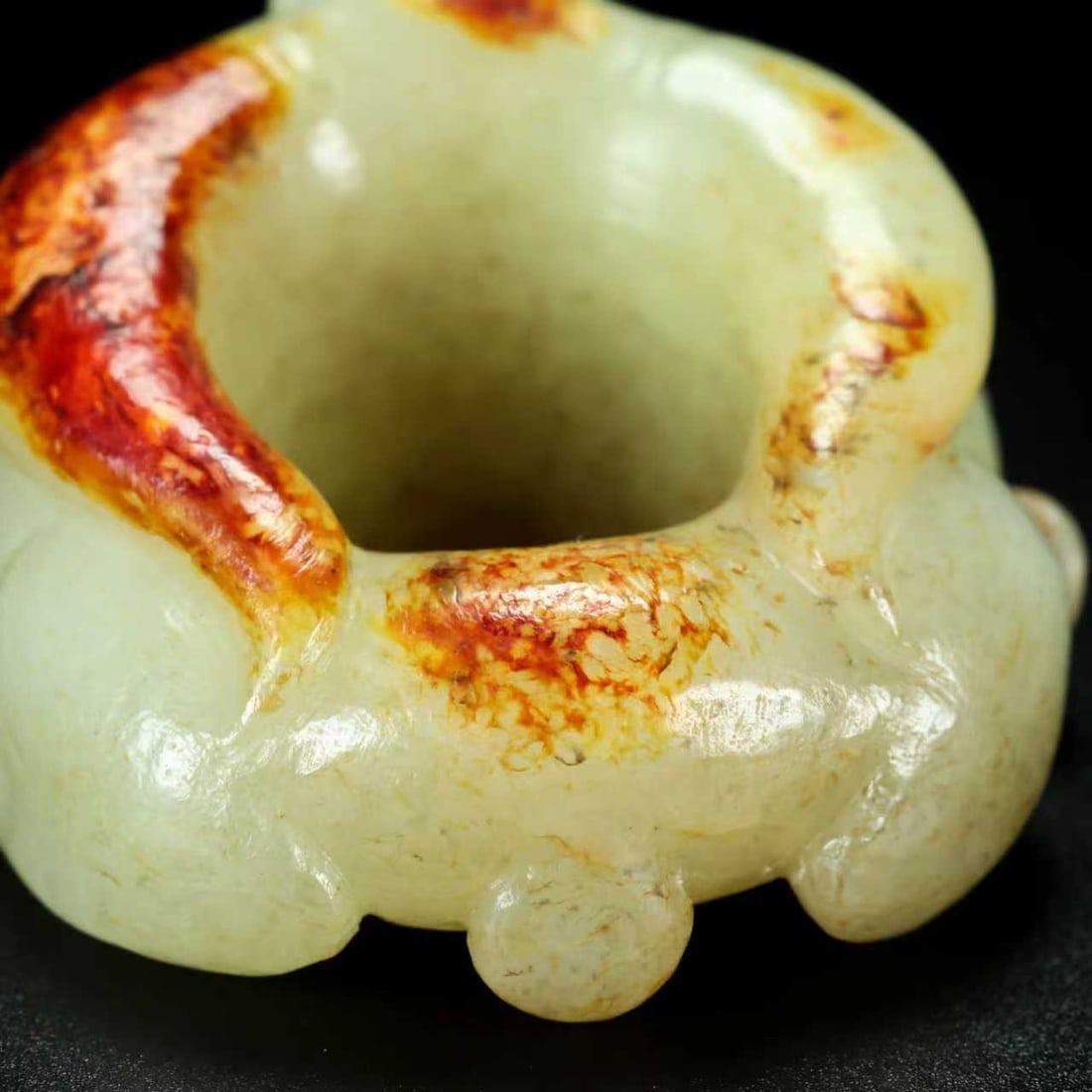 A Exquisite Hotan Jade Thumb Ring - 5