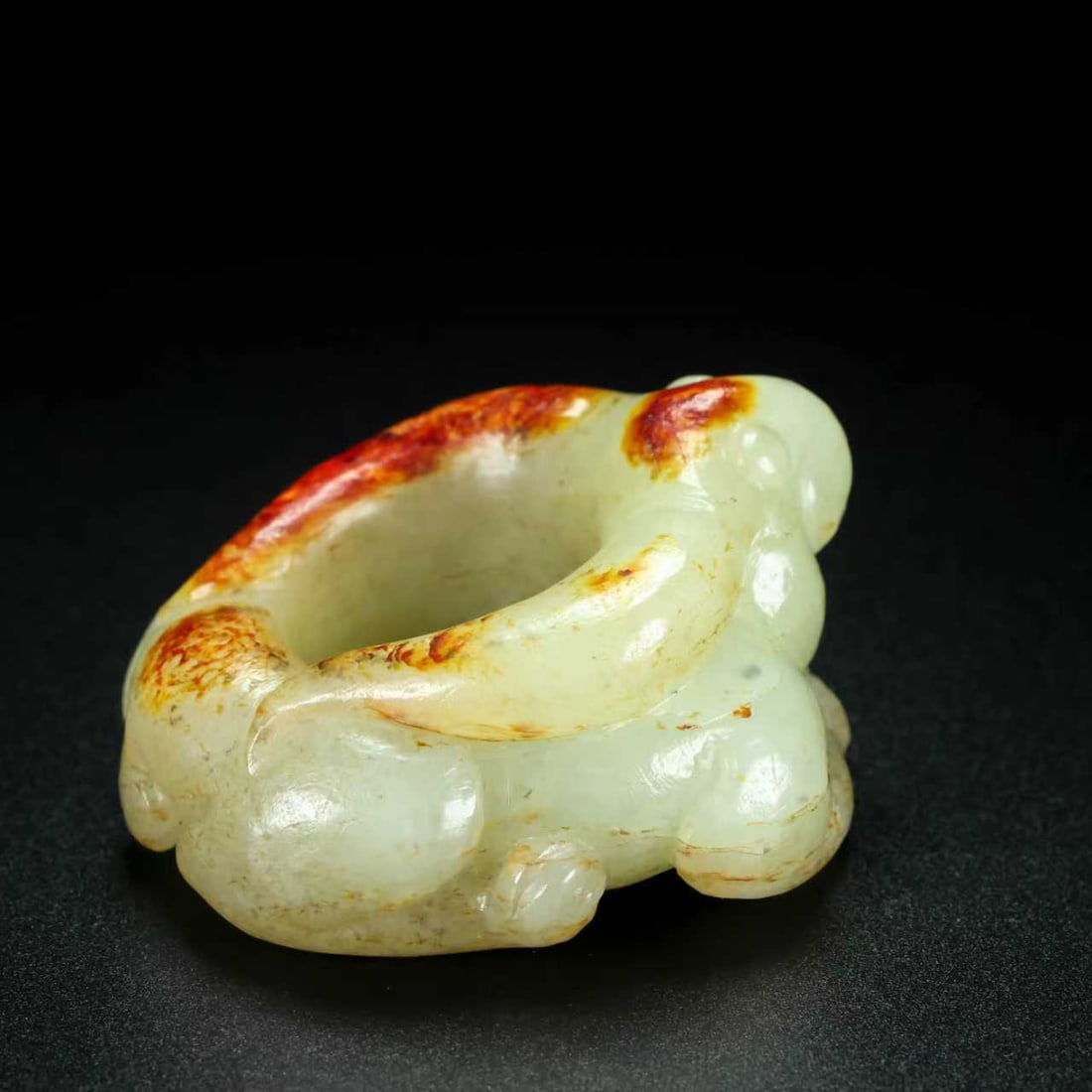 A Exquisite Hotan Jade Thumb Ring - 6