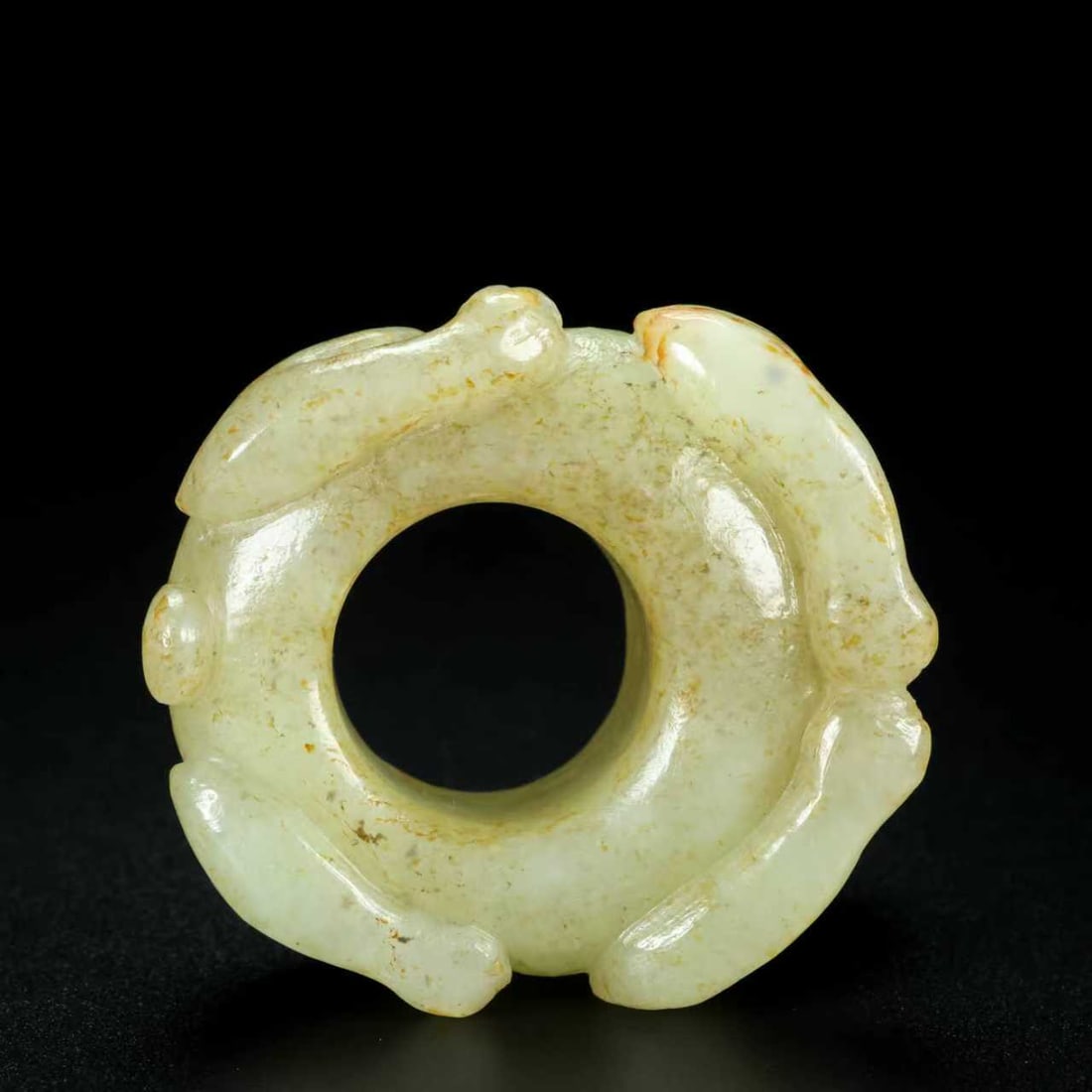 A Exquisite Hotan Jade Thumb Ring - 8