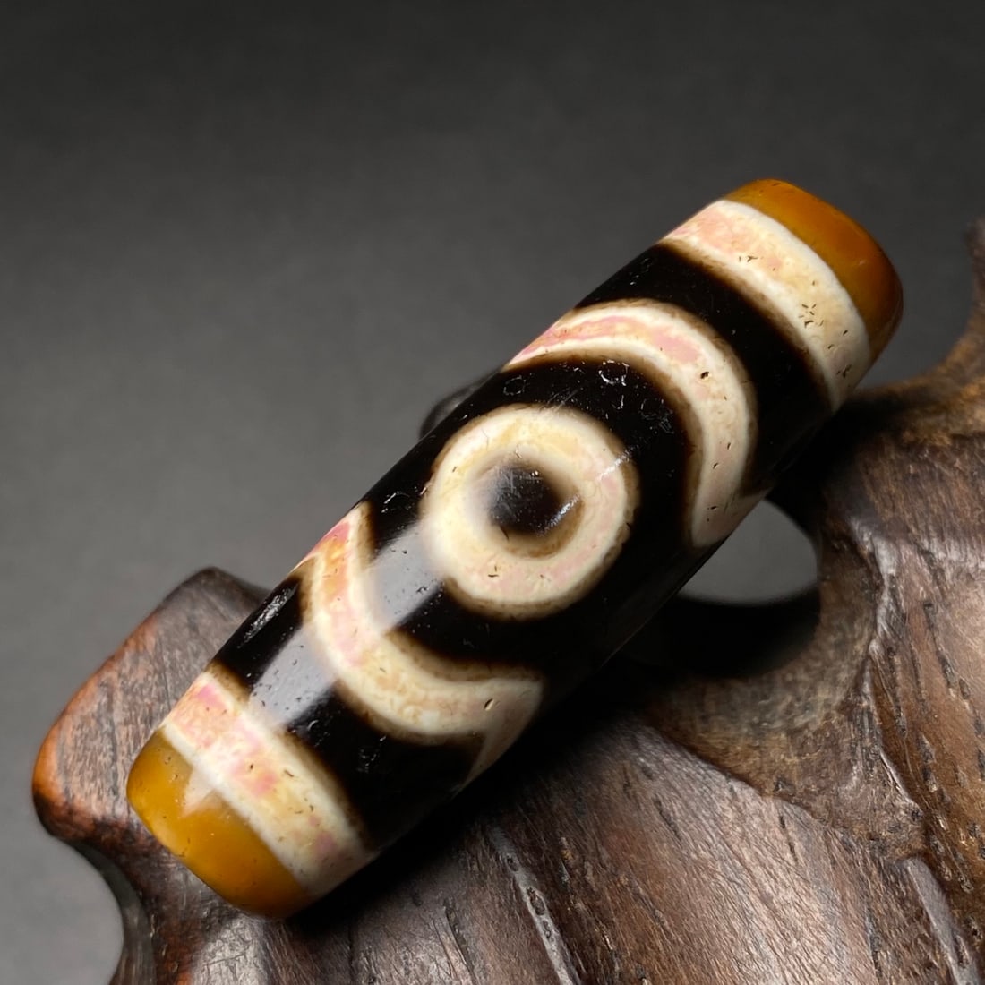 A Exquisite Three-eye Dzi bead - 5